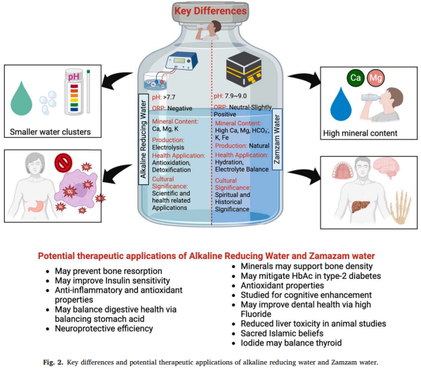 A concise review on health benefits of alkaline reduced water